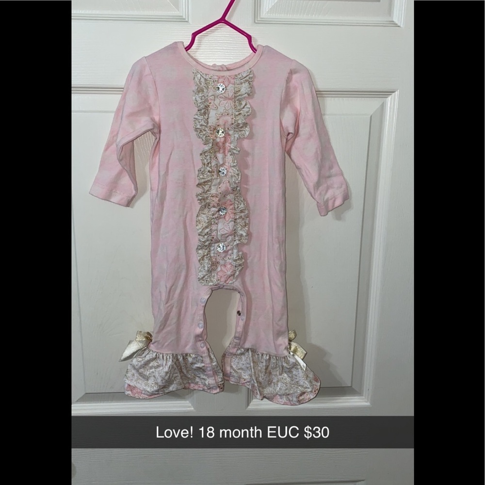 Ricrac and ruffles romper